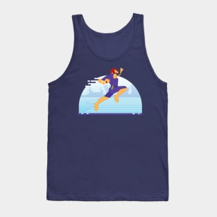 Minimalist - Captain Falcon Tank Top